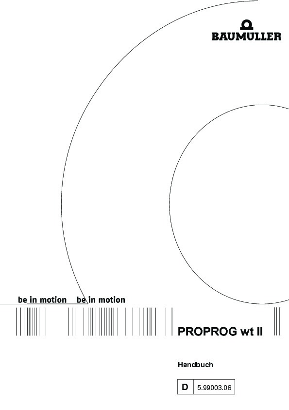 Immagine di copertina Technical documentation Handbuch PROPROG wt II