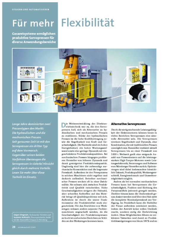 Immagine di copertina Publication Für mehr Flexibilität