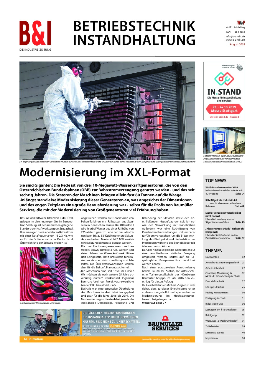 Immagine di copertina Publication Modernisierung im XXL-Format