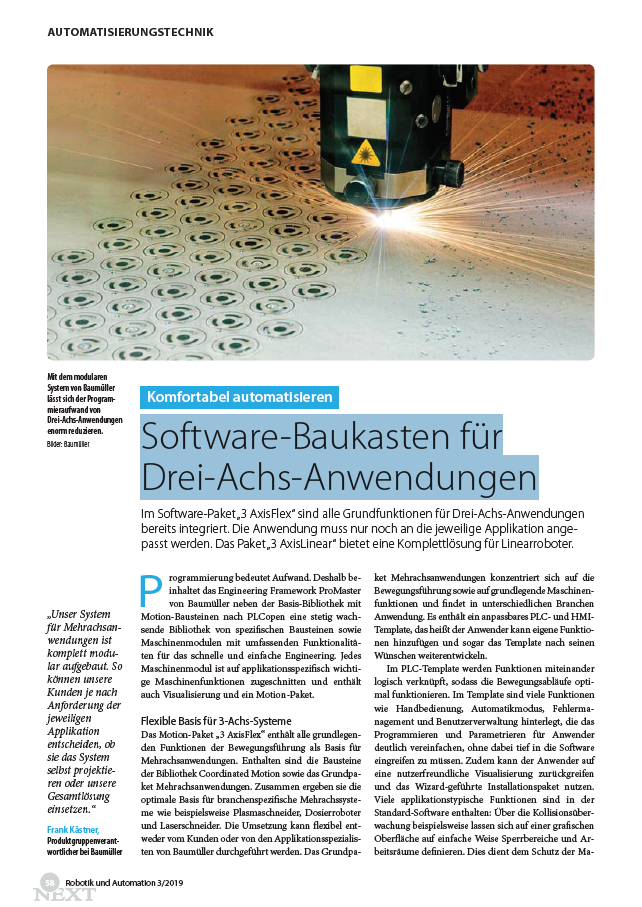 Immagine di copertina Publication Komfortabel automatisieren