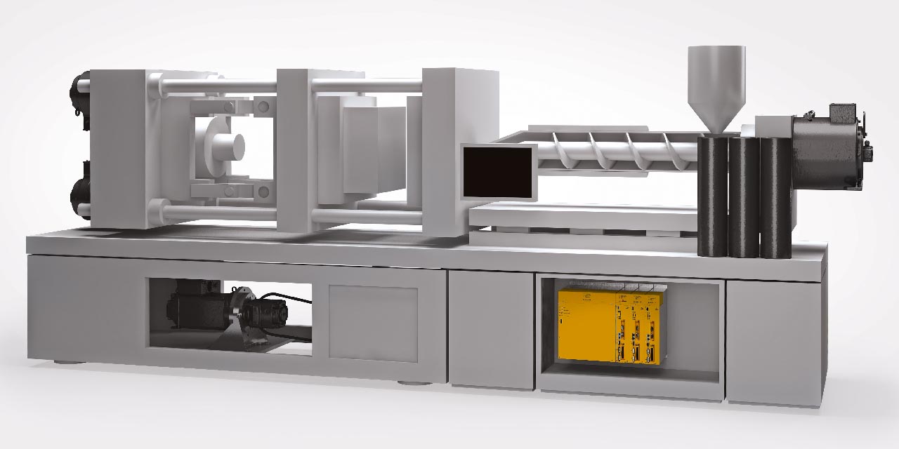 Servohydraulische Spritzgussmaschine