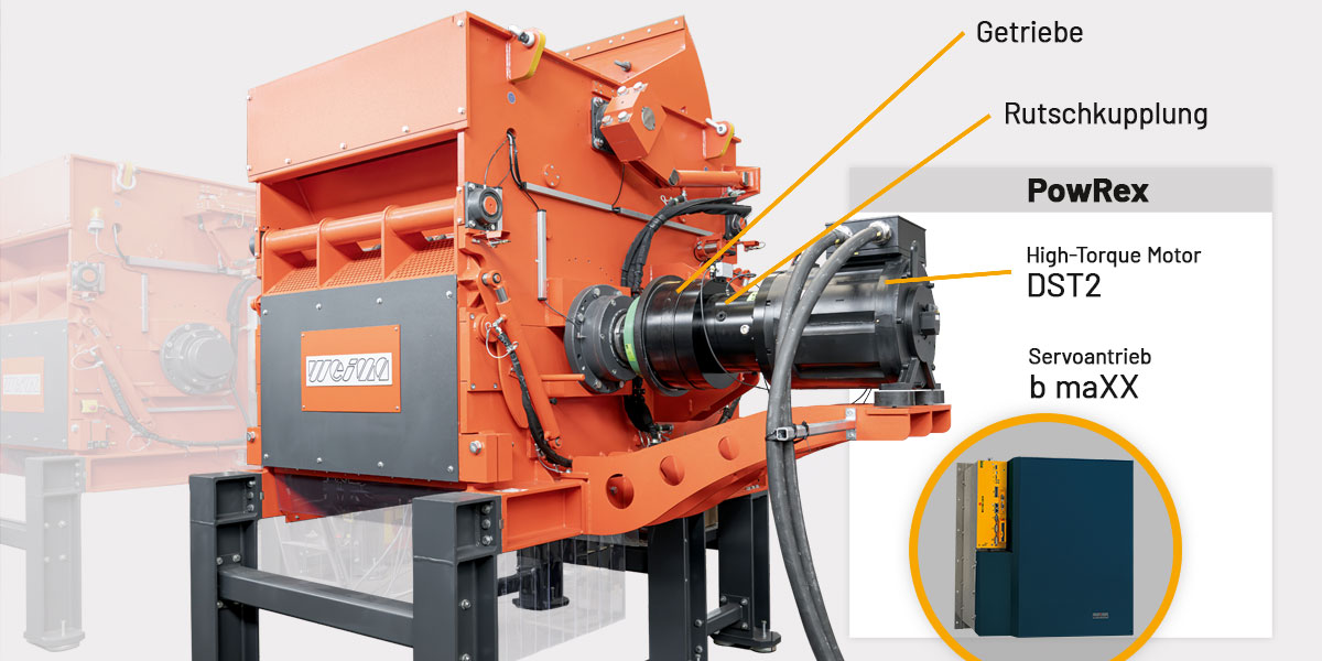 Innovatives High-Torque-Antriebssystem PowRex