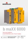 Titelbild Technische Dokumentation b maXX 6500 Instruction handbook