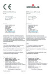 Forsidebillede Technical documentation EU Konformitätserklärung DS3-160 Motoren / EU Declaration of Conformity for DS3-160 Motors