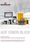 Immagine di copertina Brochures / Flyer Baumüller auf einen Blick