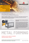 Forsidebillede Brochures / Flyer Metal forming