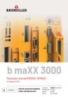 Cover image  Technical documentation b maXX 3300 / 2500 Parameter manual