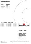 Cover image Technical documentation b maXX 5000/5100/5300 (ab Leistungsteil-Ausführung 4) Betriebsanleitung