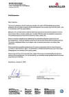 Titelbild  Zertifikat PFAS Declaration