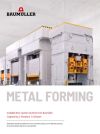 Cover image  Brochures / Flyer Metal forming