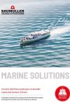 Immagine di copertina Brochures / Flyer Baumüller Marine Solutions
