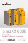 Immagine di copertina Technical documentation b maXX 6500 Betriebsanleitung