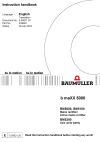 Cover image Technical documentation b maXX 5000/5100/5300 (power unit design 4 and above) Instruction handbook