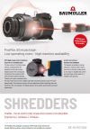 Immagine di copertina Brochures / Flyer Shredders
