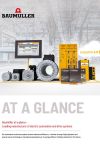Immagine di copertina Brochures / Flyer Baumüller at a glance