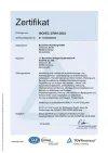 Titelbild  Zertifikat Baumüller ISO/IEC 27001:2022 de