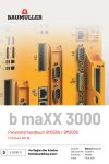 Titelbild Technische Dokumentation b maXX 3300 / 2500 Parameterhandbuch