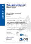 Cover image  Certificate BAS ISO 9001 (DE)
