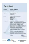 Immagine di copertina Certificate Baumüller ISO/IEC 27001:2022 de