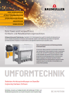 Forsidebillede Brochures / Flyer Umformtechnik