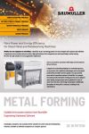 Titelbild Broschüre / Flyer Metal forming
