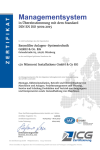 Immagine di copertina Certificate BAS ISO 9001 (DE) Anlagen