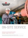 Cover image  Brochures / Flyer On-site service