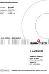 Immagine di copertina Technical documentation b maXX 5000/5100/5300 (power unit design 4 and above) Instruction handbook